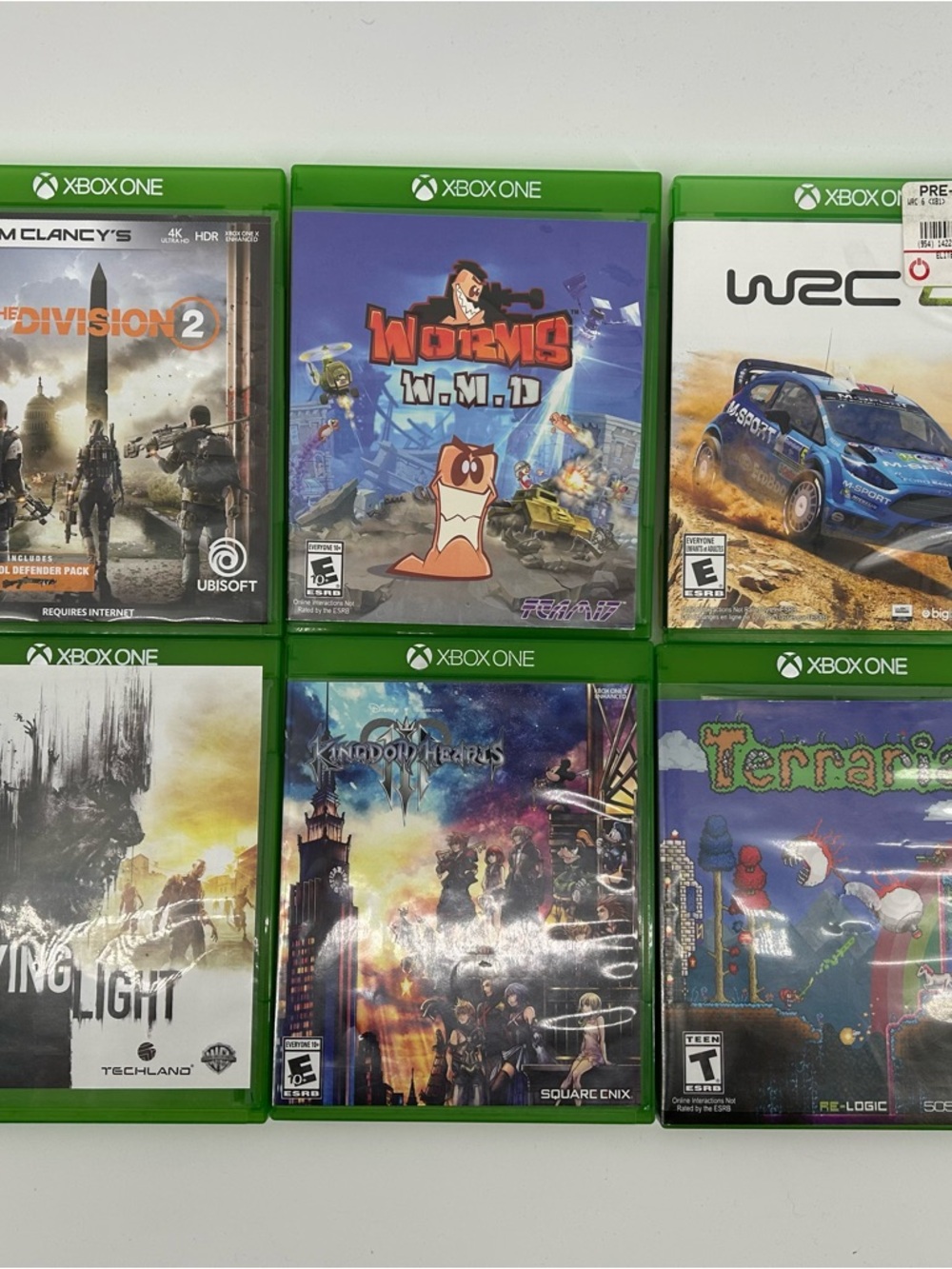 Xbox One Lot of 6 Games